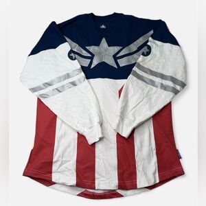 Disney Captain America Falcon and the Winter Soldier Spirit Jersey sz XS